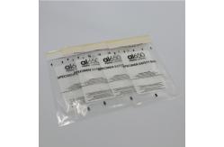 China Clear Polyethylene Clear Biohazard Bags Pack Of 50 Disposable Customized supplier