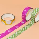 Custom Print Glitter Christmas Decorative Washi Tape