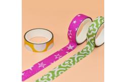 China Custom Print Glitter Christmas Decorative Washi Tape supplier