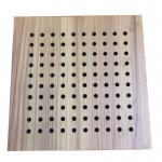 Acoustic Absorbing Wooden Ceilings Studio Room Soundproof Perforated Panel for sale