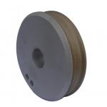 Customized Metal Bonded Diamond Grinding Wheels , Groove Flat Grinding Wheel Medium Hardness for sale