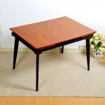 170cm Length Extendable Mahogany Convertible Dining Table 75cm Height for sale