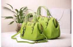 China leather fashion lady bowing handbag supplier