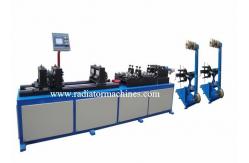 China High Speed Radiator Making Machine Harmonica Tube Straightening And Cutting supplier