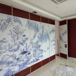 Modular Movable Sound Proof Partitions For Exhibition Hall / Acoustic Room Dividers for sale