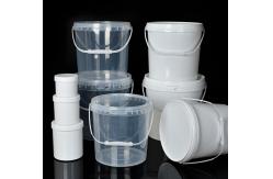 China Customizable Transparent Plastic Container Smooth Surface Durable Design Capacity supplier