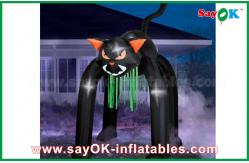 China Event Inflatable Holiday Decorations Halloween Cat WIth Oxford Material supplier