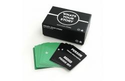 China Biodegradable Debossing Custom Printed Playing Cards Front Back Both Sides PMS supplier