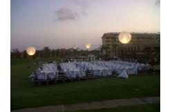 China Event Lighting Balloons 400W RGB + White Light Up With DMX512 Control Box supplier