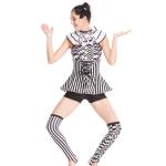 MiDee Charactors Costume Modern Design Unitard Halter Neck Sleeves Jumpsuits for sale