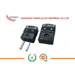 Standard black J  Type Thermocouple Connector plug with solid pin used for thermocouple measurement for sale
