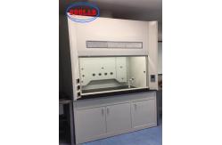 China Custom White 1500Mm L Laboratory Fume Cupboard For School Hospital supplier
