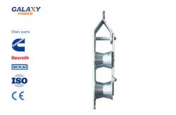 China 20KN Nylon Sheave ABC Cable Stringing Roller Aerial Cable Roller Pulling supplier