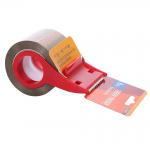 Supermarket BOPP Brown Packing Tape With Tape Cutter Pressure Sensitive Packing Tape for sale