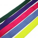 2cm Stock Plush Nylon Spandex Fold Over Elastic For Cloth