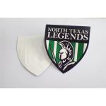 TPU Badges Custom Clothing Patches Embossed With 3D Effect Logo