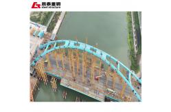 China Easy Apply Steel Truss Bridge Building Large Span Modular Steel Bridges supplier