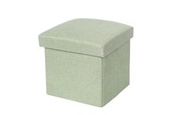 China Satin folding storage box chair supplier