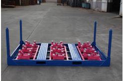 China ISO Warehouse Heavy Duty 2400 Lb Stackable Steel Pallets supplier