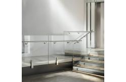 China High-Strength Stainless Steel Handrails with 12mm Side Thickness for Glass Railings supplier