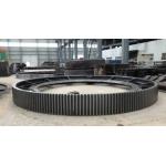 Spur Large Diameter Ring Gear Mill Girth Gear With 220~240 Hardness