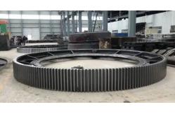 China Spur Large Diameter Ring Gear Mill Girth Gear With 220~240 Hardness supplier
