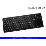 Fully Sealed Waterproof Cleanable Silicone Keyboard With Backlight for sale