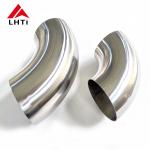 99.99% Gr2 Pure Titanium Elbow 45 / 90 Degree For Pipe Fitting Connection for sale