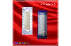 China Paper UV Printing Cardboard Macarons Box Packaging With PET Inner Tray supplier