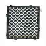Galvanized Square Hole Perforated Metal Mesh Sheet 0.8mm Thickness