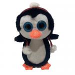 18cm 7.09 Inch Christmas Plush Toys Penguin Stuffed Animal Recording Repeating for sale