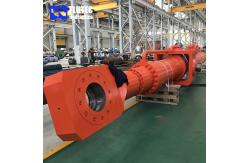 China Hydraulic Cylinder For Flat Gate Of Dam With Oil Pipeline And Manifold supplier