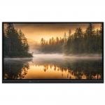4K 65 75 86 98 110 inch Anti glare tempered Panel Interactive Smart Whiteboard IR Monitor Super Slim Frame computer monitor for school meeting training event for sale