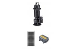 China DC Brushless Submersible Solar Pv Water Pumping System For Garden Fountain supplier