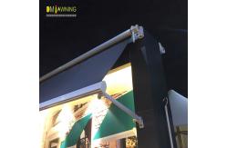 China Chinese Aluminium Gear Box White Retractable Awning Gearbox Hardware supplier
