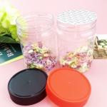 600ml Capacity butter Round Plastic Screw Top Containers BPA Free