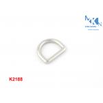Purse Rings Hardware / Metal D Ring Buckle Rolling Nickle Color  13mm Inner Size for sale