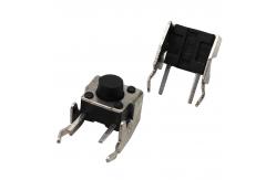 China 6*6 Tact Switch With Bracket Side-DIP Tactile Switch supplier