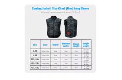China Sun Protection Air Conditioned Vest Unisex Cool Summer Vests 2 Fans supplier
