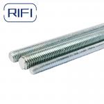 M8 M10 M12 Steel Galvanized Zinc Plated GI Threaded Rods DIN976 Standard 3 Meter for sale
