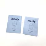 Sample Free Disposable Cosmetic Sample Pouch For Shampoo Eye Serum Facial Cleanser Three Side Sealed Sachet for sale