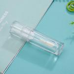 Clear empty lipgloss wands tubes Private label liquid lipstick lipgloss bottles container
