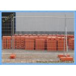 AS 4687 Standard hot dipped galvanized Site Security Temporary Mesh Fencing , Temporary Net Fencing for sale