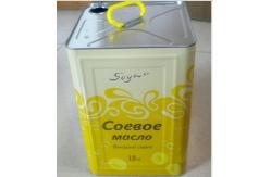China 5 Litre Transparent Plastic Cooking Oil Bucket Empty Customize Metal Tin supplier