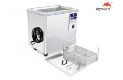 China 96L Tank Industrial Ultrasonic Cleaner Removing Oil / Rust For Mask Equipment supplier