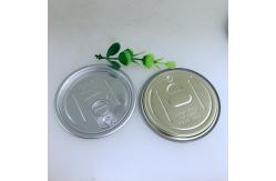 China 73mm 300# Aluminum Easy Open Can Lids For Canned Food supplier
