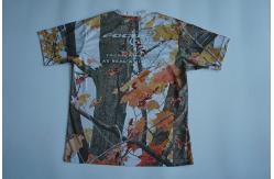 China Round Neck Custom Printed T Shirts Full Sublimated Polyester With Camouflage supplier