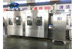 China 3 In 1 Motor Driving Water Bottling Machine Purified Bottled supplier