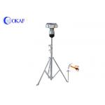 Mobile 4G Illuminated Ball Type Full HD PTZ Camera With Built In Battery Stainless Tripod for sale