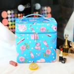 Girls Perfume PU Leather Cosmetic Makeup Bag Case for sale